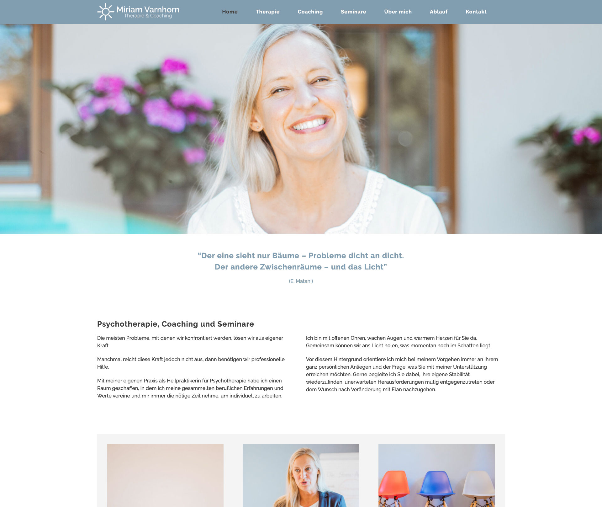 Psychotherapeutin Miriam Varnhorn